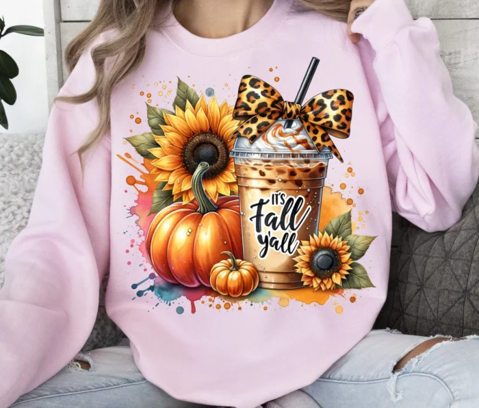 It's Fall Y'all Tshirt - Image 2