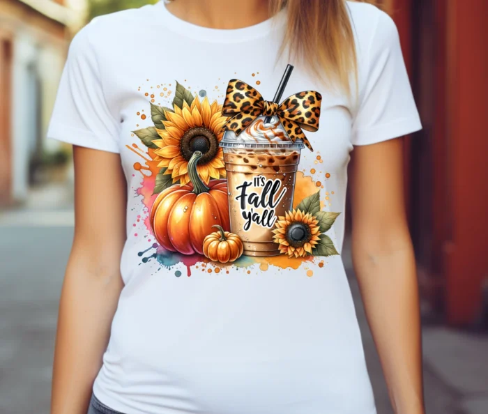 It's Fall Y'all Tshirt - Image 4