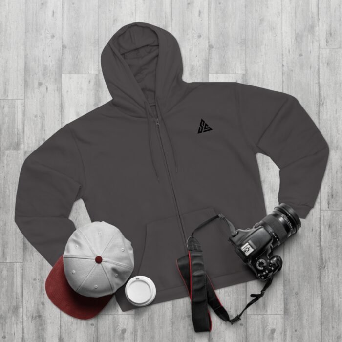 Cozy Unisex Zip Hoodie for Everyday Comfort, Perfect for Casual Outings, Gifts, Birthdays, Cool Weather, Relaxation - Image 4